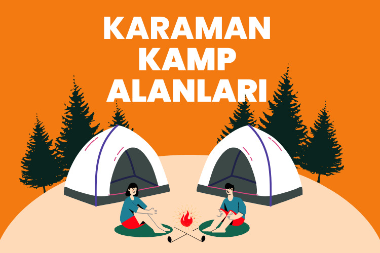 Karaman kamp yerleri - Karaman ücretsiz kamp alanları - Karaman ücretli kamp alanları - Karaman karavan alanları
